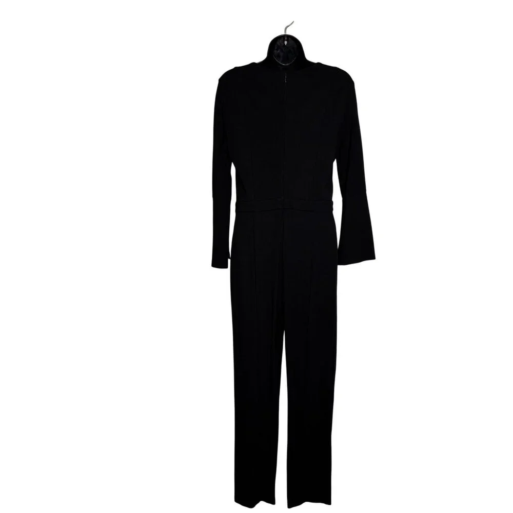 Ali & Jay Black Jumpsuit, Bell Cuffs, Great for that Special Event - Picture 5 of 13